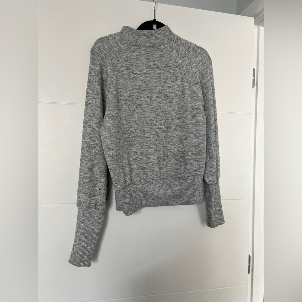 Anthropologie- Maeve gray sweater